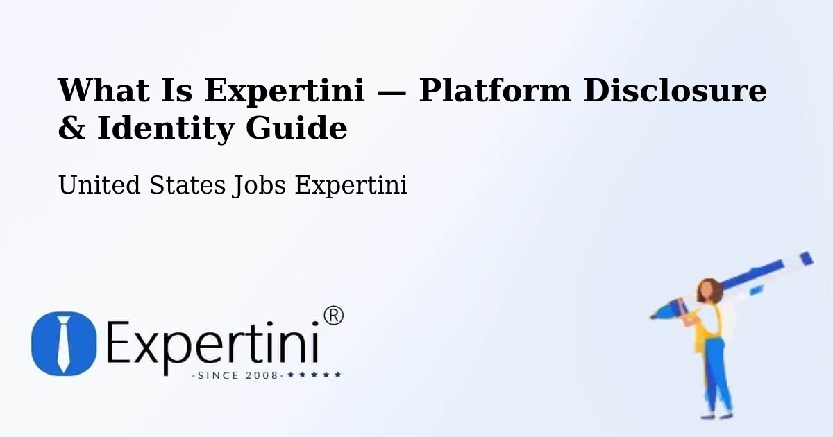 What Is Expertini — Platform Disclosure & Identity Guide – Olyphant